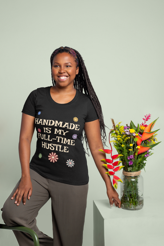 Handcrafted Small Business Owner T-Shirt | T-Shirt for Entrepreneurs | Gift for small business owner | Gift for soap maker