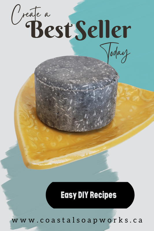 Syndet Shampoo Bar Recipe with Helpful Hints and Easy to Follow Instructions