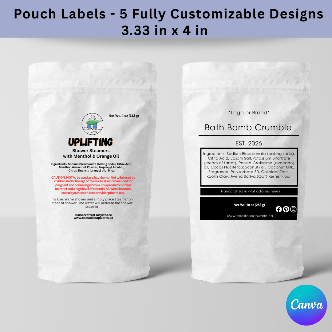 50+ Fully Customizable Cosmetic &amp; Soap Label Templates