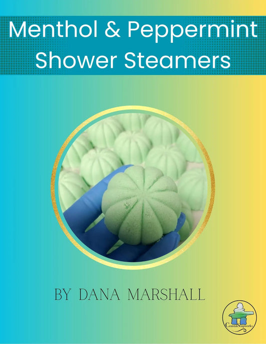 Menthol and Peppermint Shower Steamer Recipe - Digital Download